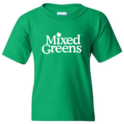 Youth Gildan Heavy Cotton Basic T-Shirt -- Irish Green