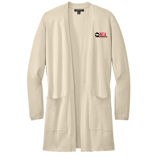 Mercer+Mettle Women's Open Front Cardigan Sweater -- Birch