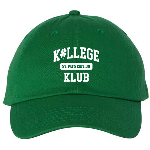 Valucap Bio-Washed Unstructured Hat -Embroidered- Kelly
