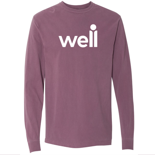 Comfort Colors Ringspun Long Sleeve Tee -- Berry