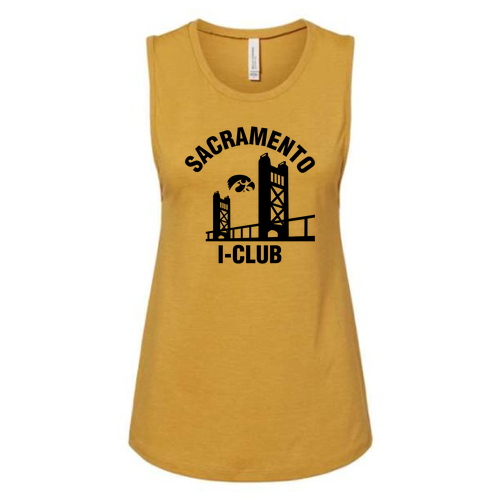 Bella Canvas Ladies Jersey Muscle Tank -- Heather Mustard