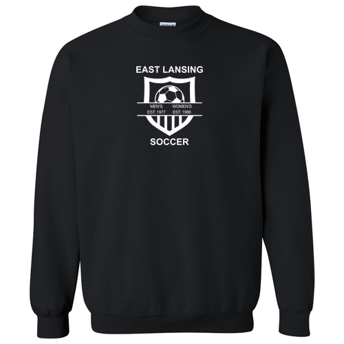 Gildan Heavy Blend Crew Neck Sweatshirt -- Black