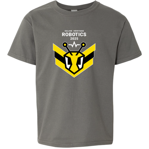 Youth Gildan Softstyle Fitted T-Shirt -- Charcoal