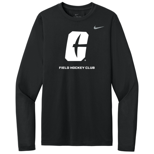 Nike Team rLegend Long Sleeve Tee -- Black