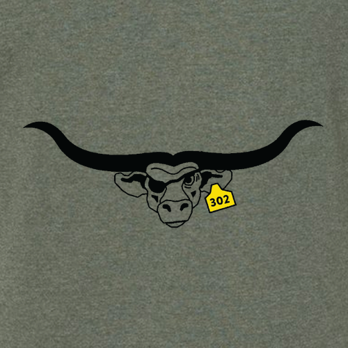 Gildan Heavy Cotton Heather Military Green T-Shirt