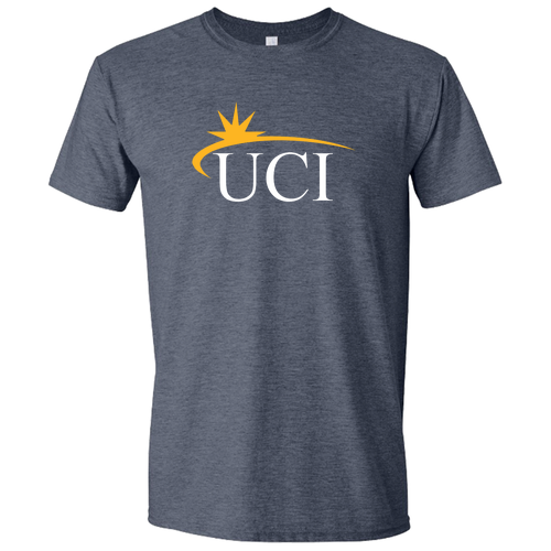 Gildan SoftStyle Fitted T-Shirt -- Heather Navy