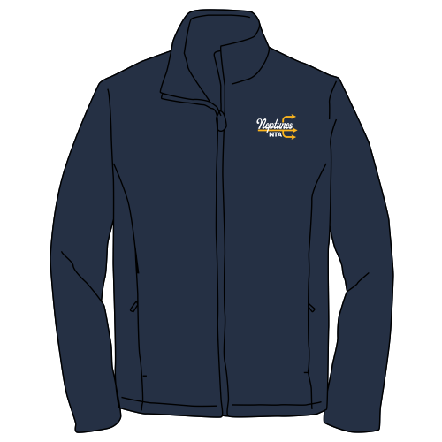 Sport-Tek Sport-Wick Fleece Full-Zip Jacket -- Navy