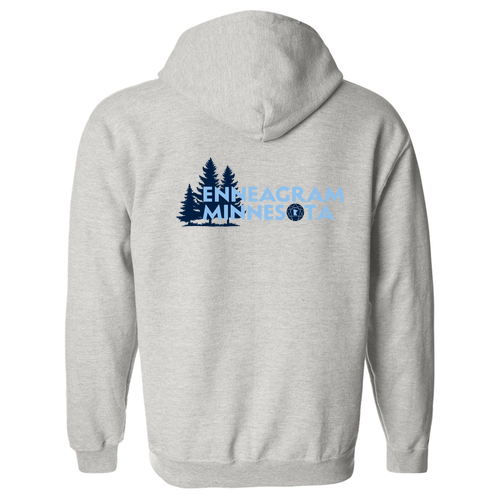 Gildan Full Zip Hooded Sweatshirt -- Ash