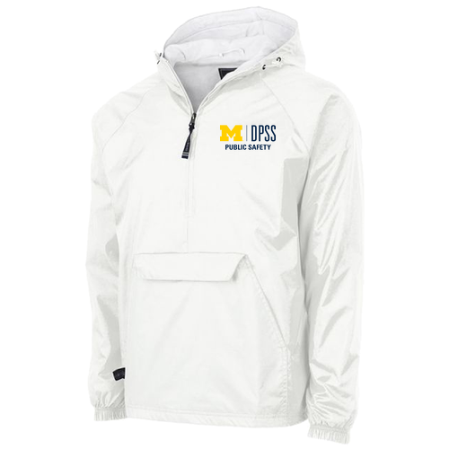 Mens/Unisex Charles River Classic Solid Pullover -- White