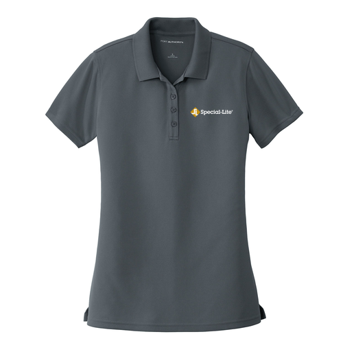 Port Authority Ladies Dry Zone UV Micro Mesh Polo -- Graphite