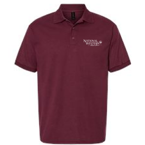 Gildan DryBlend Jersey Polo -- Maroon