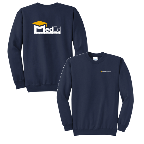 Port and Company Classic Crewneck Sweatshirt -- Navy