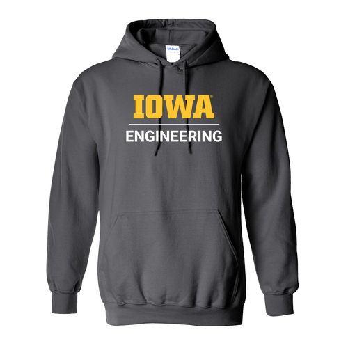 Gildan Heavy Blend Hooded Sweatshirt -- Charcoal