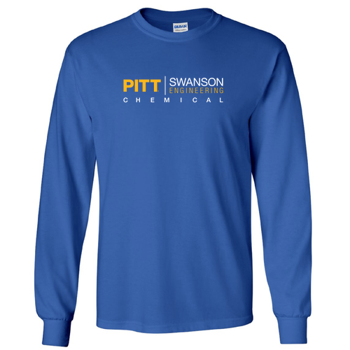 Gildan Ultra Cotton Longsleeve Basic T-Shirt -- Royal