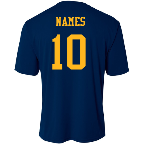 A4 Youth Cooling Performance Short Sleeve Tee -- Navy
