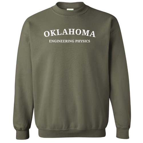 Physics Gildan Heavy Blend Crew Neck Sweatshirt -- Military Green