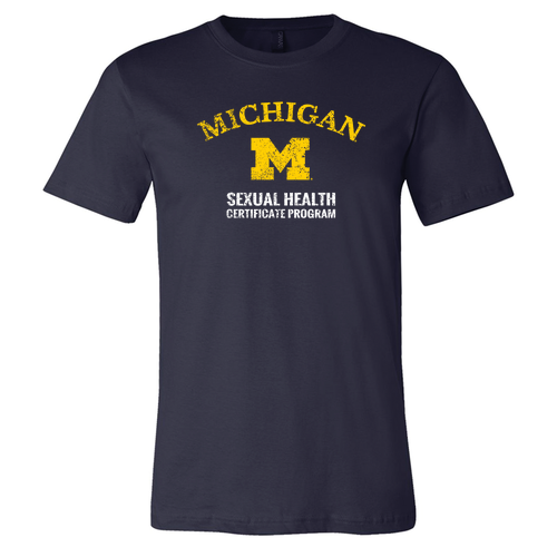 Mens/Unisex Bella Canvas Soft Fitted Jersey T-Shirt -- Navy