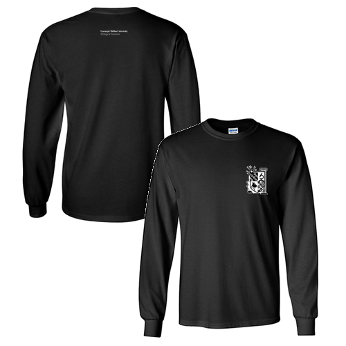 Gildan Ultra Cotton Longsleeve Basic T-Shirt -- Black
