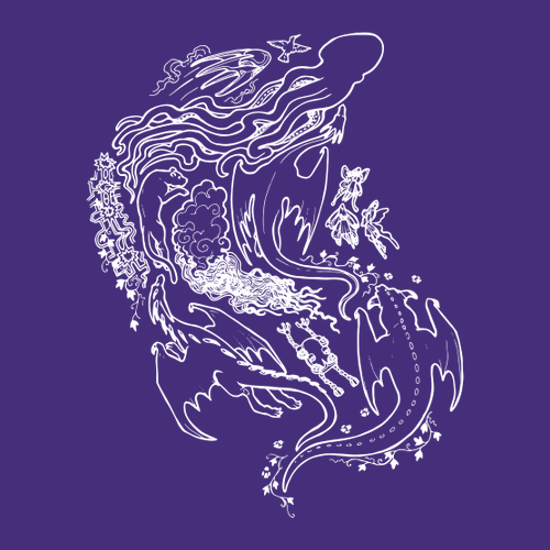 Gildan Heavy Cotton Adult Tank Top -- Purple