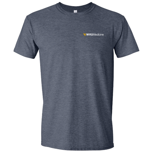 Gildan SoftStyle Fitted T-Shirt -- Heather Navy