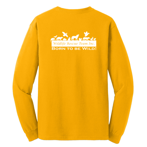 Gildan Heavy Cotton Longsleeve Basic Tee -- Gold