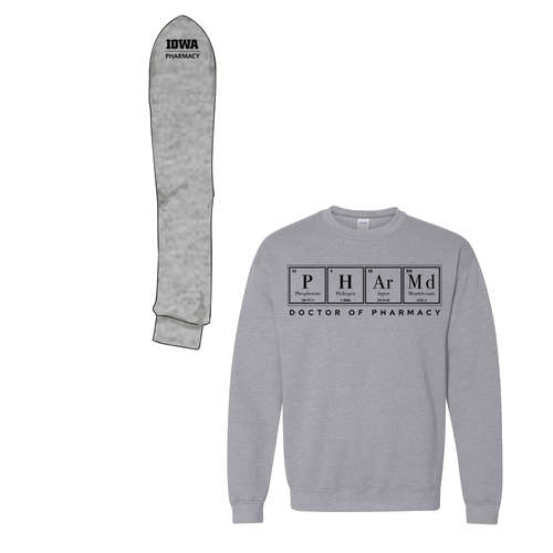 Gildan Heavy Blend Crew Neck Sweatshirt -- Sport Grey