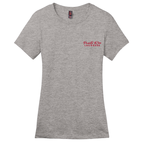 Taino Symbol Women's Tee -- Heathered Steel