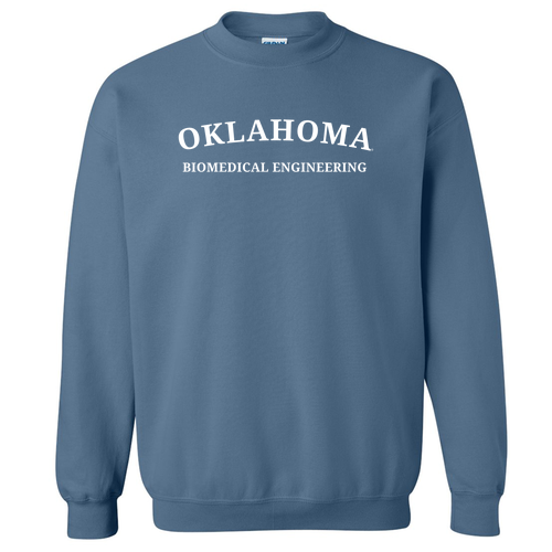 Biomedical Gildan Heavy Blend Crew Neck Sweatshirt -- Indigo Blue