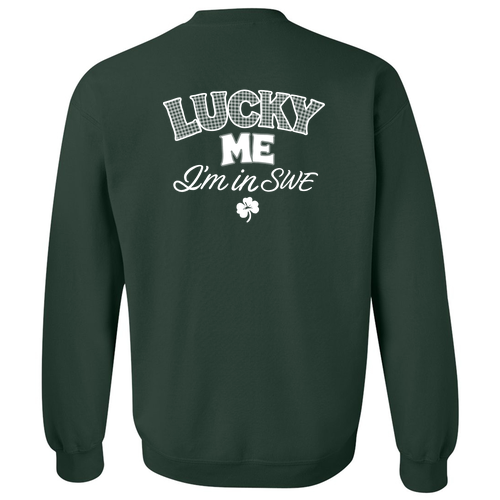 Gildan Heavy Blend Crew Neck Sweatshirt -- Forest Green