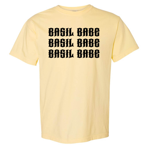 Comfort Colors Ringspun Garment Dyed T Shirt -- Banana