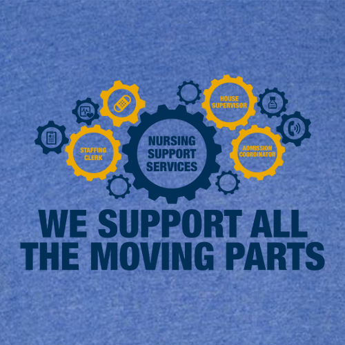 Gildan Heavy Blend Crew Neck Sweatshirt -- Heather Sport Royal