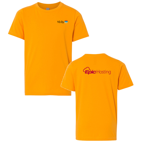 Next Level Apparel Boys Short Sleeve Crew Tee -- Gold