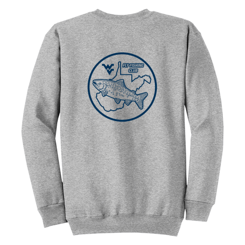 Port and Company Classic Crewneck Sweatshirt -- Athletic Heather
