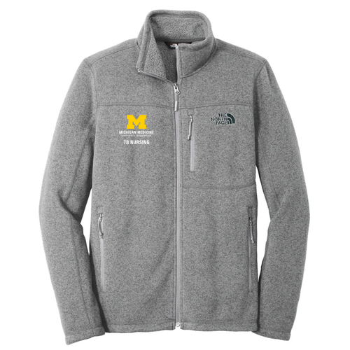 The North Face Sweater Fleece Jacket -- TNF Medium Grey Heather