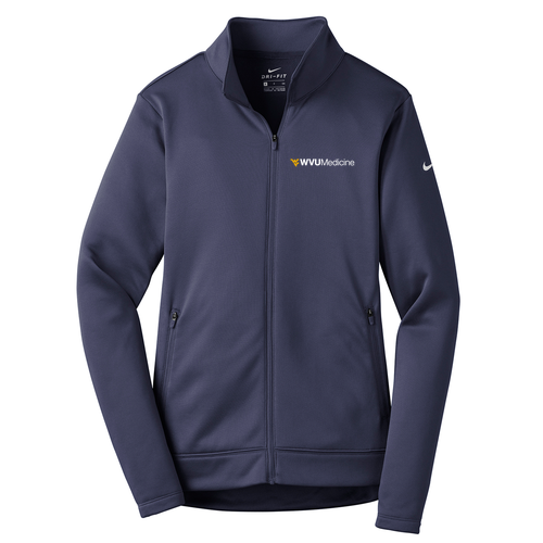 Nike Ladies Therma-FIT Full-Zip Fleece -- Midnight Navy