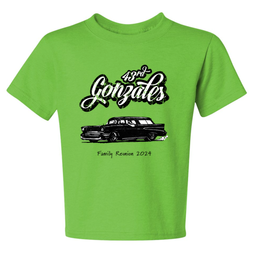 Jerzees Youth 50/50 Heavyweight T-Shirt -- Kiwi