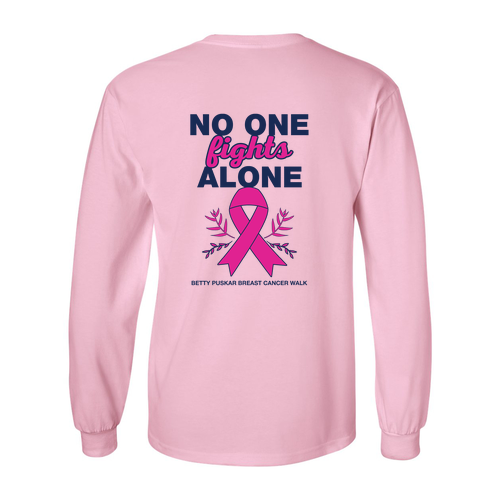 Gildan Ultra Cotton Longsleeve Basic T-Shirt -- Light Pink