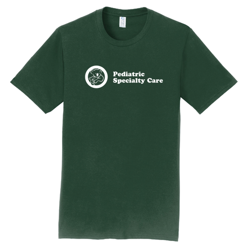 Port and Company Tee (w/ Back Print) -- Forest