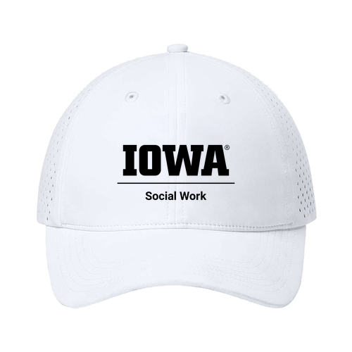 Port Authority All-Day Performance UPF Perforated Cap -- White