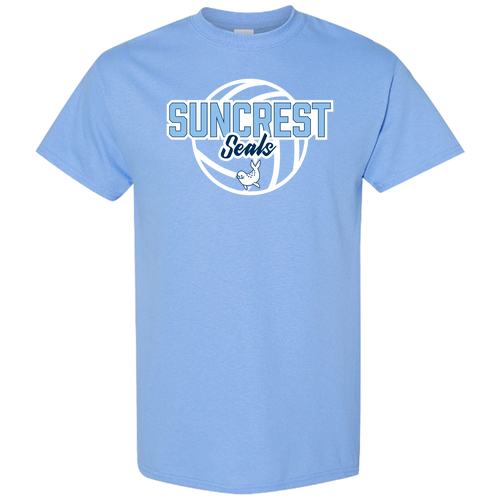Gildan Heavy Cotton Basic T-Shirt -- Carolina Blue