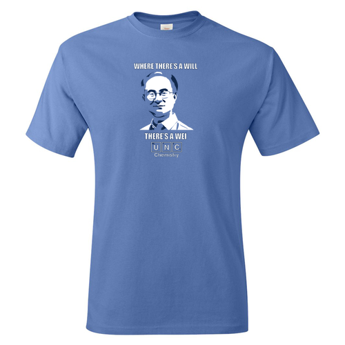 Hanes Authentic Short Sleeve T-Shirt -- Carolina Blue -- Wei