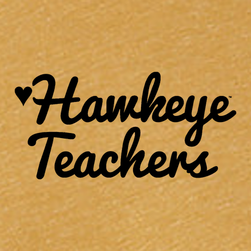 Hawkeye Teachers Bella+Canvas Unisex Heather Cvc Long Sleeve Tee- Heathers -- Heather Mustard