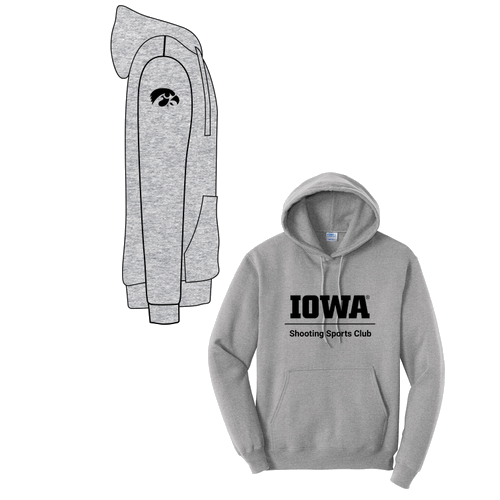 Port and Company Core Fleece Pullover Hooded Sweatshirt -- Athletic Heather