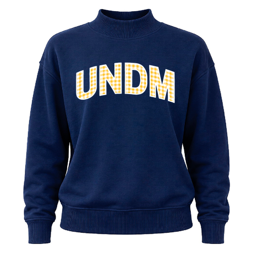 UNDM Ladies' Mock Neck Sweatshirt