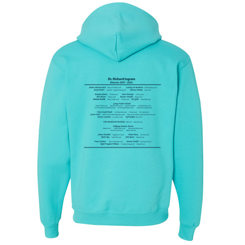 Jerzees 8 oz 50/50 Nublend Adult Hooded Sweatshirt -- Scuba Blue