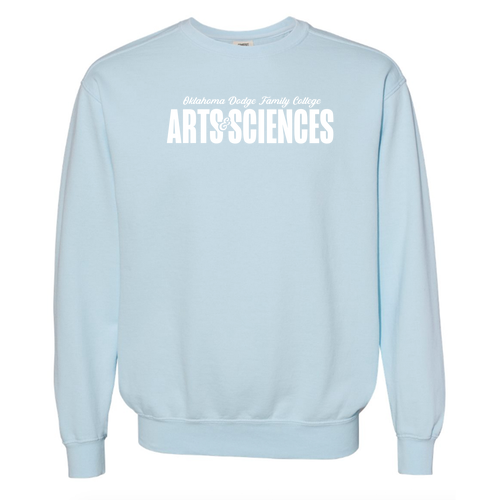 Comfort Colors Crewneck Sweatshirt -- Chambray