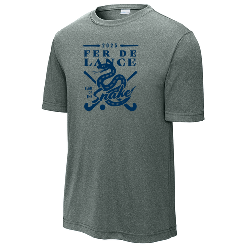 Sport Tek Competitor Wicking Tee -- Grey Concrete Heather