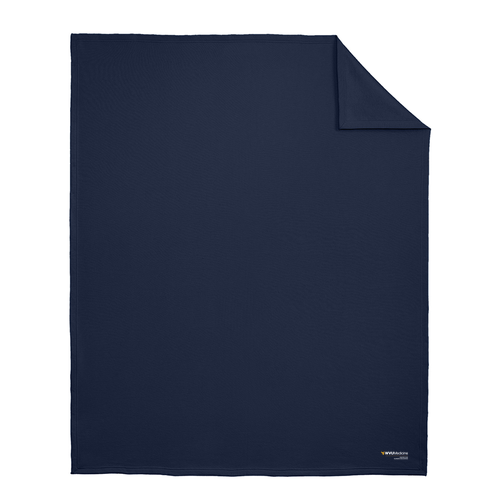 Port and Company Core Fleece Sweatshirt Blanket -- Navy