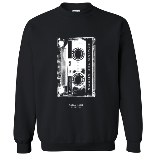 Gildan Heavy Blend Crew Neck Sweatshirt -- Black