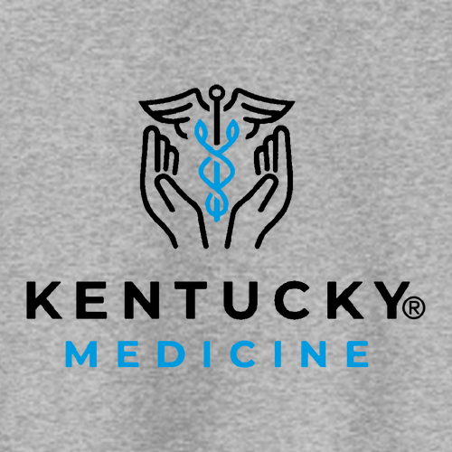Kentucky Medicine Port and Company Core Fleece Quarter-Zip Pullover Sweatshirt -- Athletic Heather